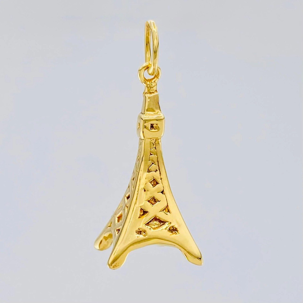 Dije Torre Eiffel 1.6g / 1 1/4 in Oro Amarillo 18K