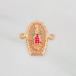 Charm Virgin of Guadalupe 2.35g / 3/4 in Rose Gold 18K