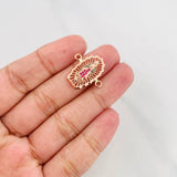 Charm Virgin of Guadalupe 2.35g / 3/4 in Rose Gold 18K