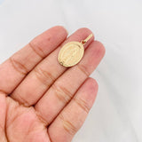 Dije Virgen Milagrosa 2.75g / 1 1/4 in Oro Amarillo 18K