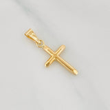 Pendant Cross 0.35g / 1 in Yellow Gold 18K