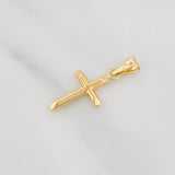 Pendant Cross 0.35g / 1 in Yellow Gold 18K