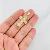 Dije Cruz Gótica 2.8g / 1 1/2 in Oro Amarillo 18K