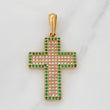 Pendant Cross 3.9g / 1 1/2 in Yellow Gold 18K