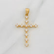 Pendant Cross 2.55g / 1 1/2 in Yellow Gold 18K