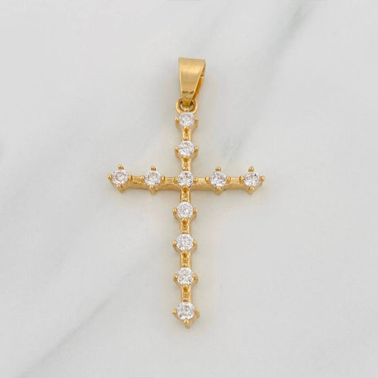 Dije Cruz 2.55g / 1 1/2 in Oro Amarillo 18K