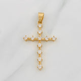 Pendant Cross 2.55g / 1 1/2 in Yellow Gold 18K