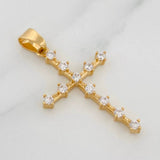 Pendant Cross 2.55g / 1 1/2 in Yellow Gold 18K