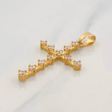 Pendant Cross 2.55g / 1 1/2 in Yellow Gold 18K