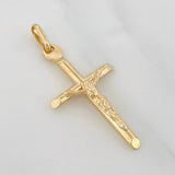 Dije Cruz Cristo 1.65g / 1 1/2 in Oro Amarillo 18K