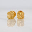 Topos Trebol Diamantado 0.55g / in / 5.21mm Oro Amarillo 18K