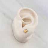 Topos Trebol Diamantado 0.55g / in / 5.21mm Oro Amarillo 18K