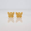 Topos Mariposa 0.65g / in / 8mm Oro Amarillo 18K