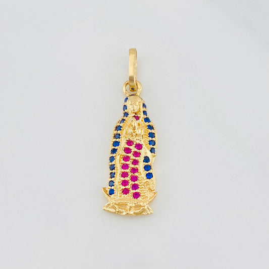 Dije Virgen Guadalupe 1.65g / 1 in Oro Amarillo 18K