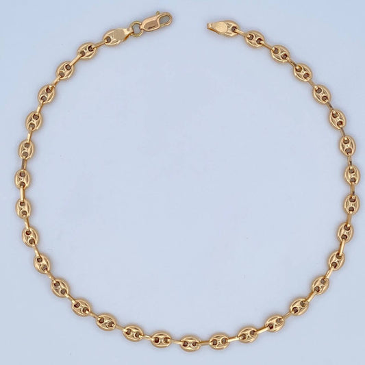 GC Anklet 4.3gr / 27.5cm / 18K Gold &