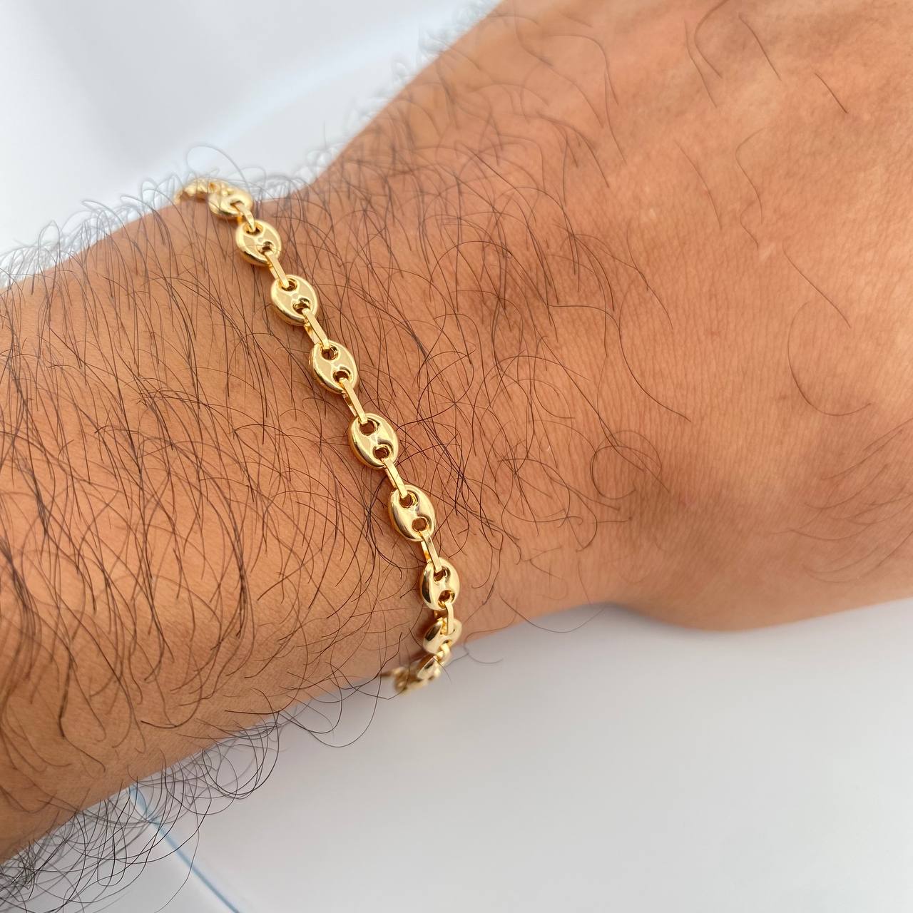 Bracelet GC 3.7gr / 7.7in / 18K Gold &