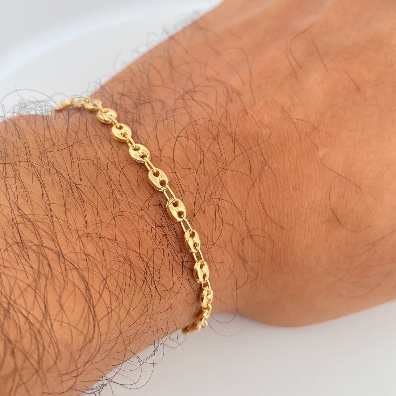 Bracelet GC 3.1gr / 7.5in / 18K Gold &