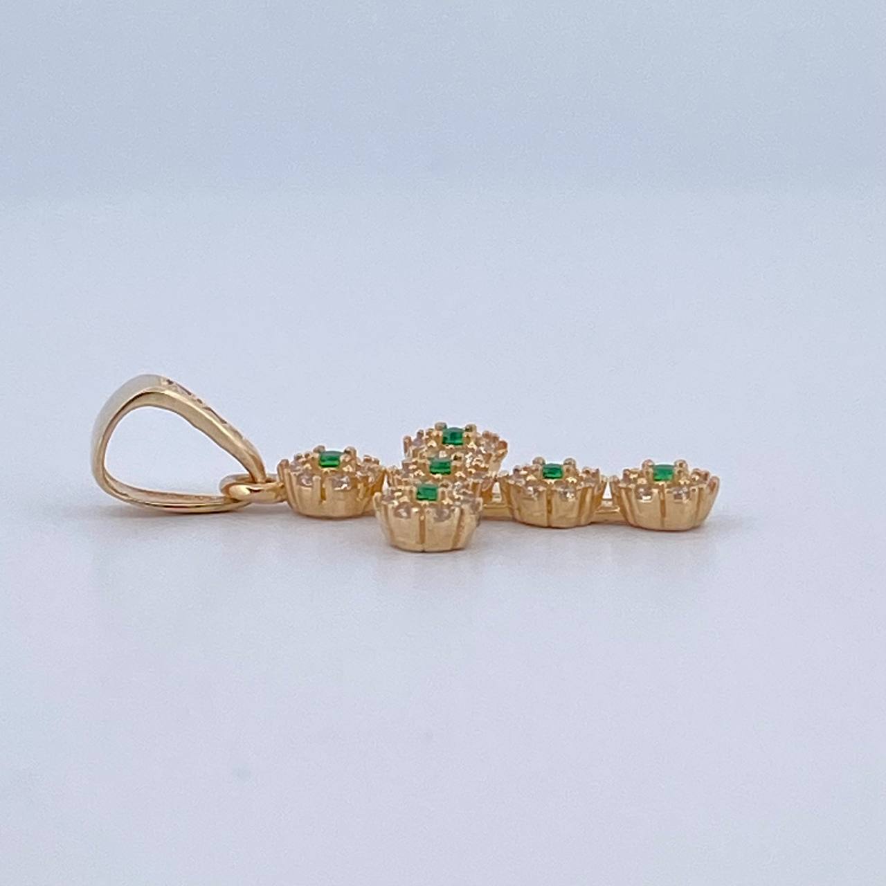 Pendant Dense Cross 1.8gr / 2.7cm / 18K Gold &