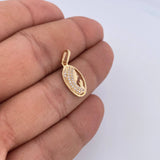 Dije Virgen Maria 1.25gr / 2cm / Oro 18K &