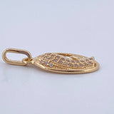 Dije Virgen Maria 1.25gr / 2cm / Oro 18K &