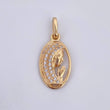 Dije Virgen Maria 1.25gr / 2cm / Oro 18K &