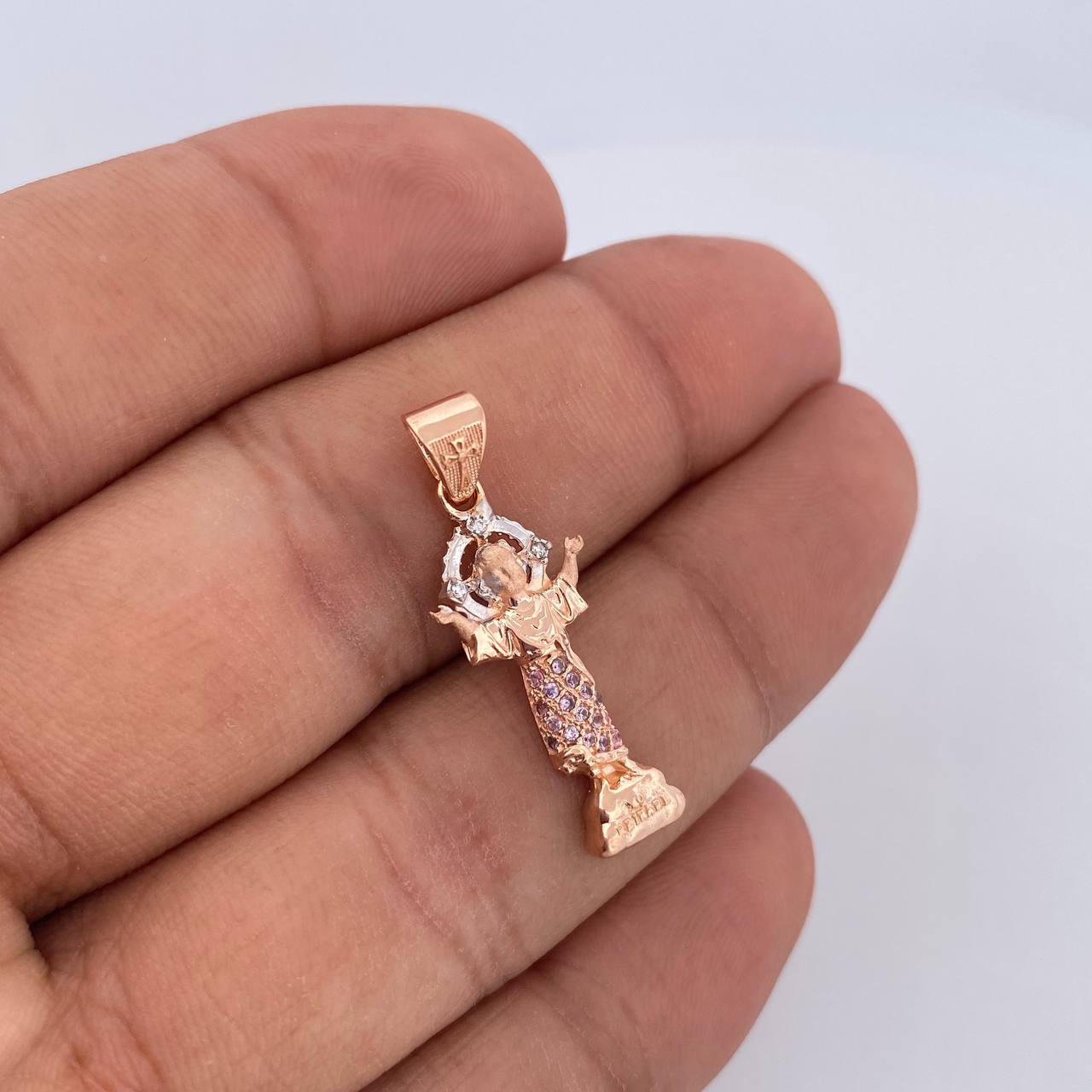 Pendant Divine Child 2.25gr / 3cm / 18K Gold &