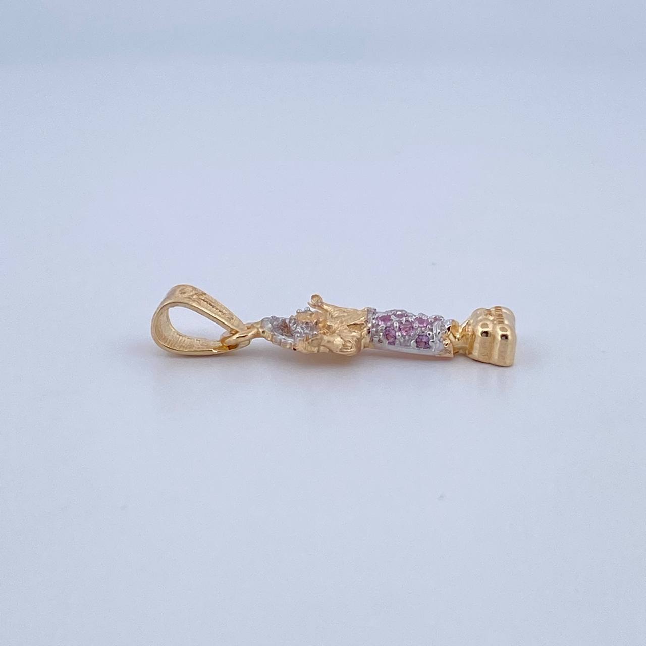 Pendant Divine Child 1.75gr / 2.6cm / 18K Gold &
