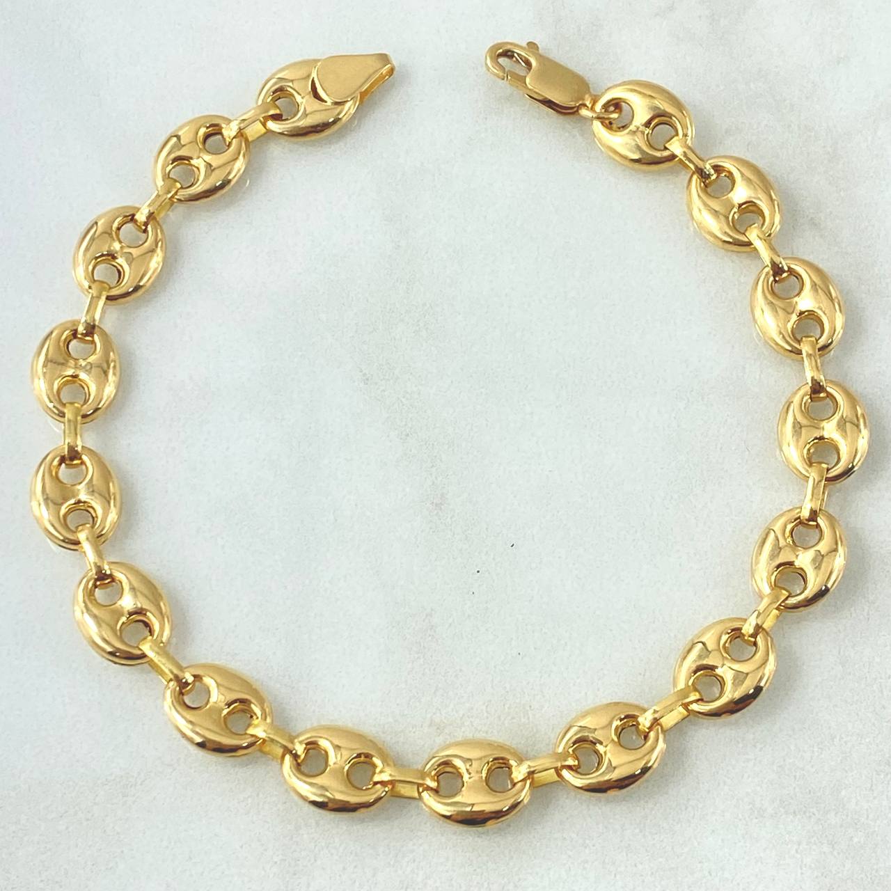 Bracelet GC 6.85gr / 20cm / 8mm 18K Yellow Gold *