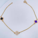 Tobillera Aro Seguido 3.25gr / 9 3/4 in / Oro Amarillo 18K &