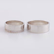 Smooth Band Ring 14.65 g / 18K White Gold (A.C)