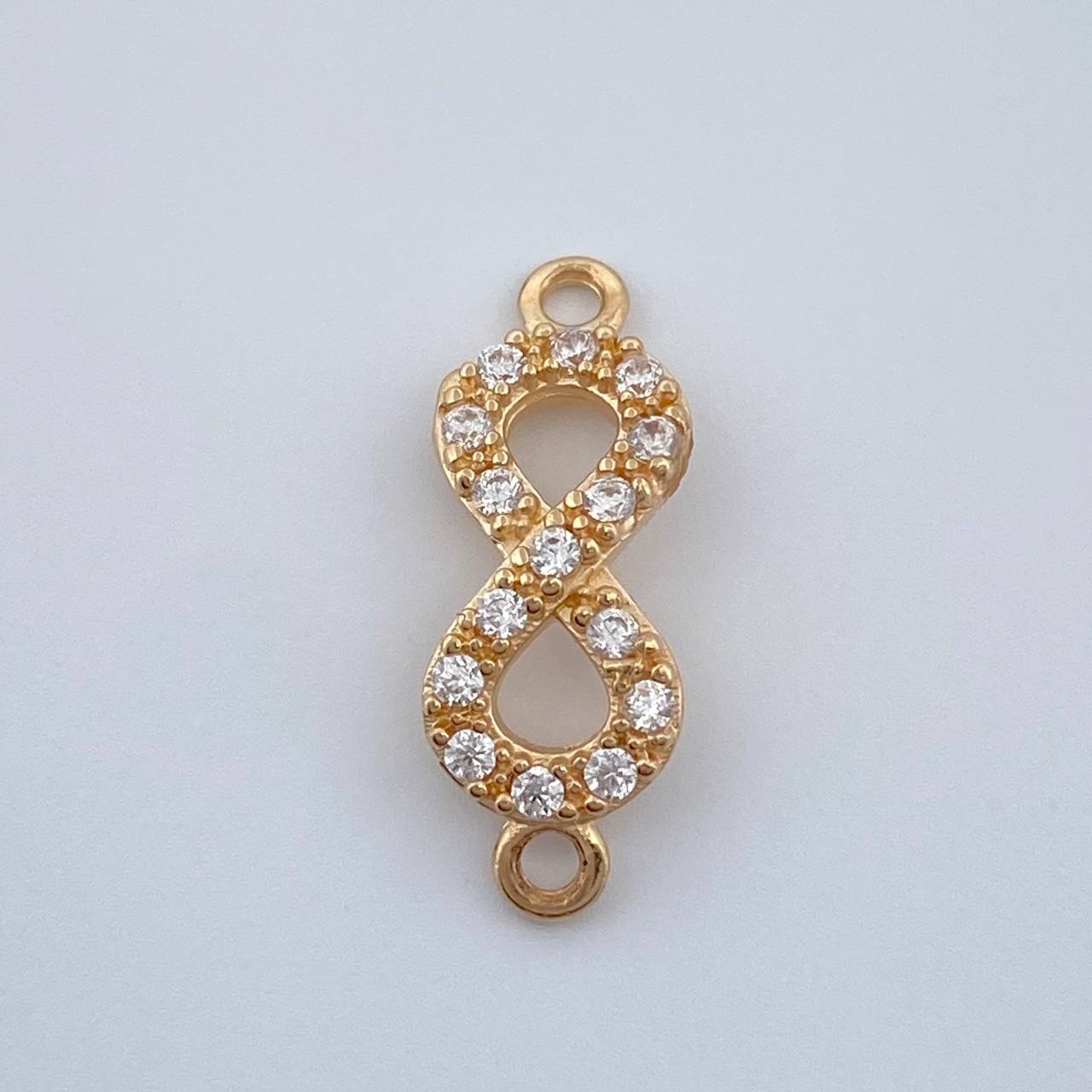 Herraje Infinito 0.9gr / 3/4 in / Oro Amarillo 18K &