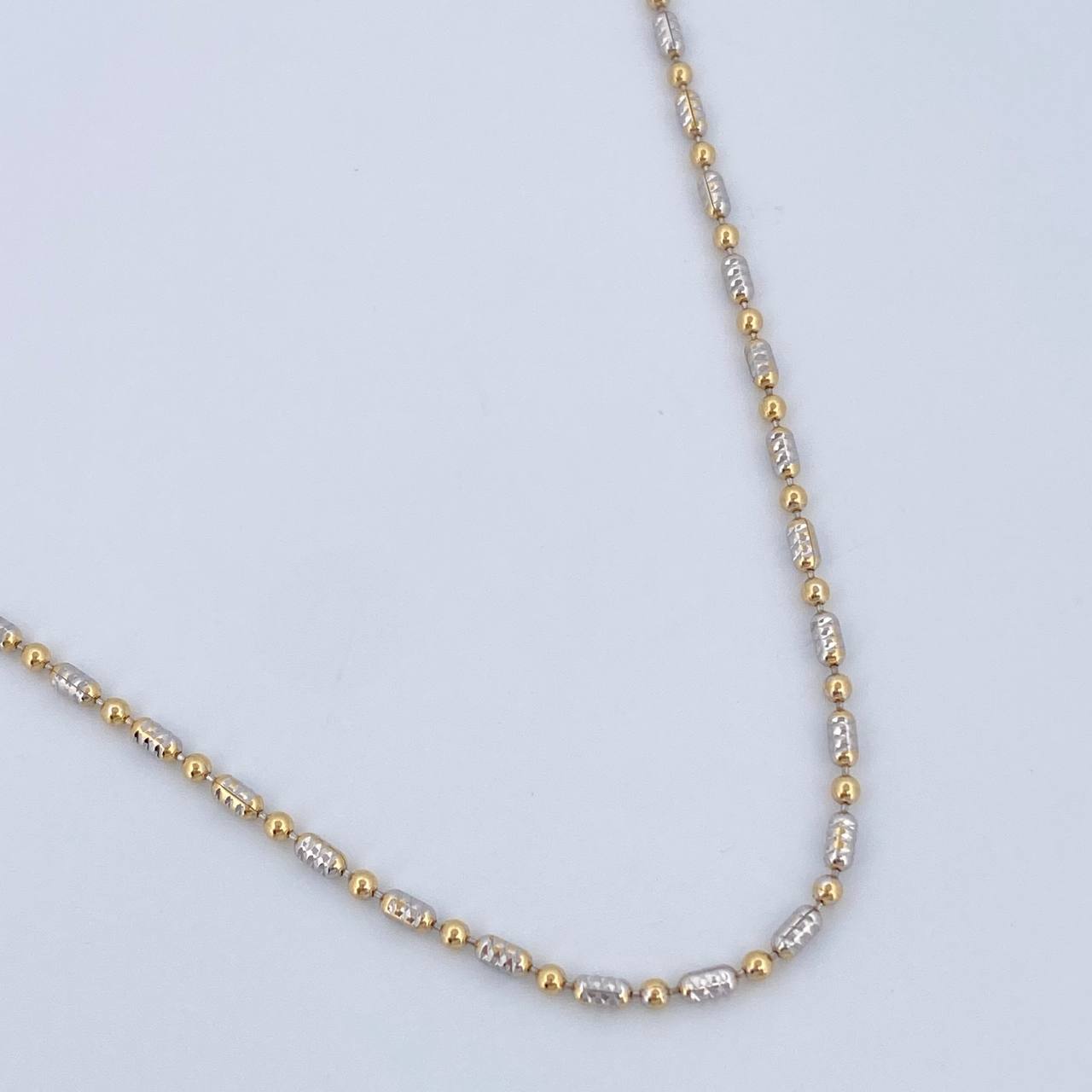 Morse Chain 6gr / 24.0in / +3 18K Gold &