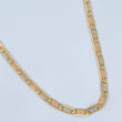 Cadena Escalera Plana 39gr / 60cm / +3 Oro 18K $