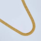 Cadena China 15.5gr / 60.5cm / +0 Oro 18K $