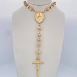 Miraculous Virgin Rosary 26.5gr / 23.6in / 18K Gold $