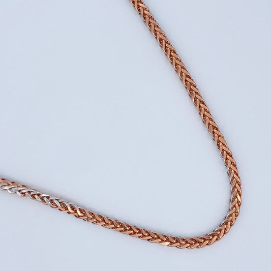 Franco Chain 17.3gr / 23.4in / +3 18K Gold $
