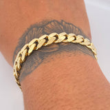 Cuban Links Bracelet 15.65gr / 7.9in / +0 18K Gold $