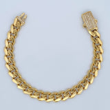 Cuban Links Bracelet 15.65gr / 7.9in / +0 18K Gold $