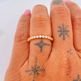 Anillo Churumbela 1.7gr / T6 / Oro Amarillo 18K &