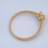 Anillo Corazon 1.3gr / T6 1/4 / Oro Amarillo 18K &