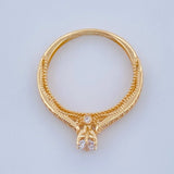 Anillo Sueño 2.1gr / T5 1/2 / Oro Amarillo 18K &