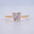 Anillo Corazon 1.4gr / T5 1/2 / Oro Amarillo 18K &