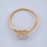Anillo Corazon 1.4gr / T5 1/2 / Oro Amarillo 18K &