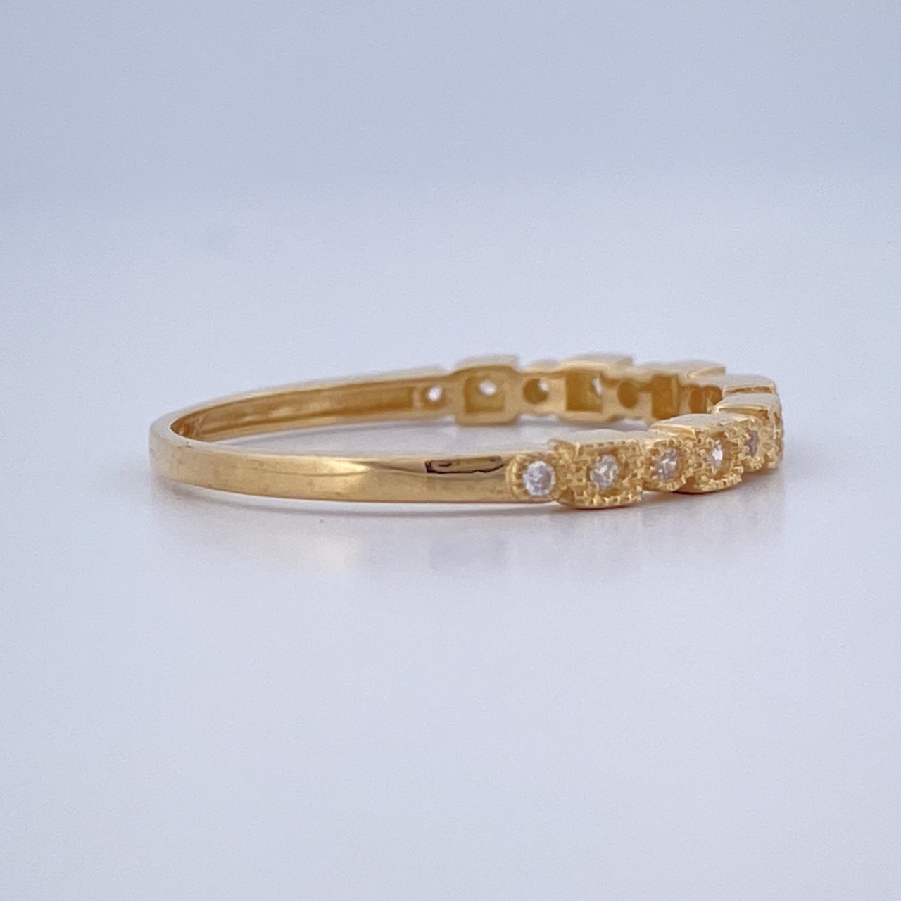 Anillo Churumbela 1.4gr / T4 3/4 / Oro Amarillo 18K &