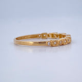 Anillo Churumbela 1.4gr / T4 3/4 / Oro Amarillo 18K &