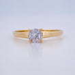 Anillo Puente 1.55gr / T5 3/4 / Oro Amarillo 18K &