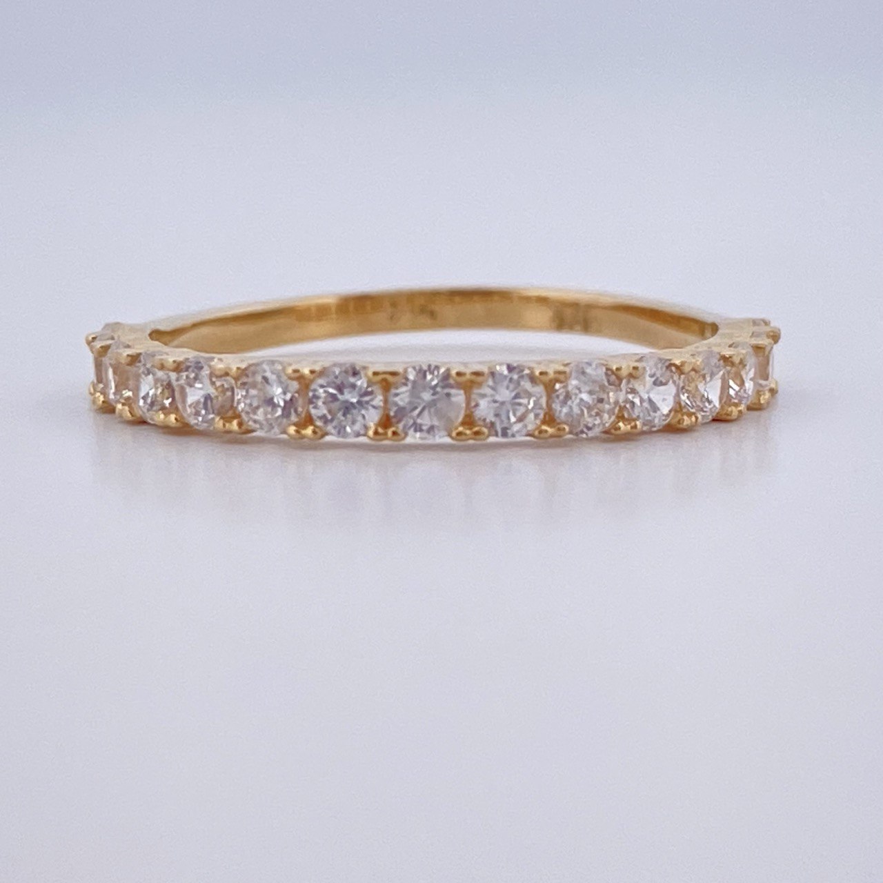 Anillo Argolla Churumbela 1.4gr / T5 / Oro Amarillo 18K &