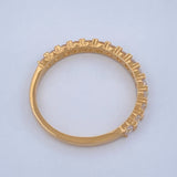 Anillo Argolla Churumbela 1.4gr / T5 / Oro Amarillo 18K &