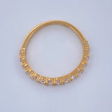 Anillo Argolla Churumbela 1.4gr / T5 1/2 / Oro Amarillo 18K &