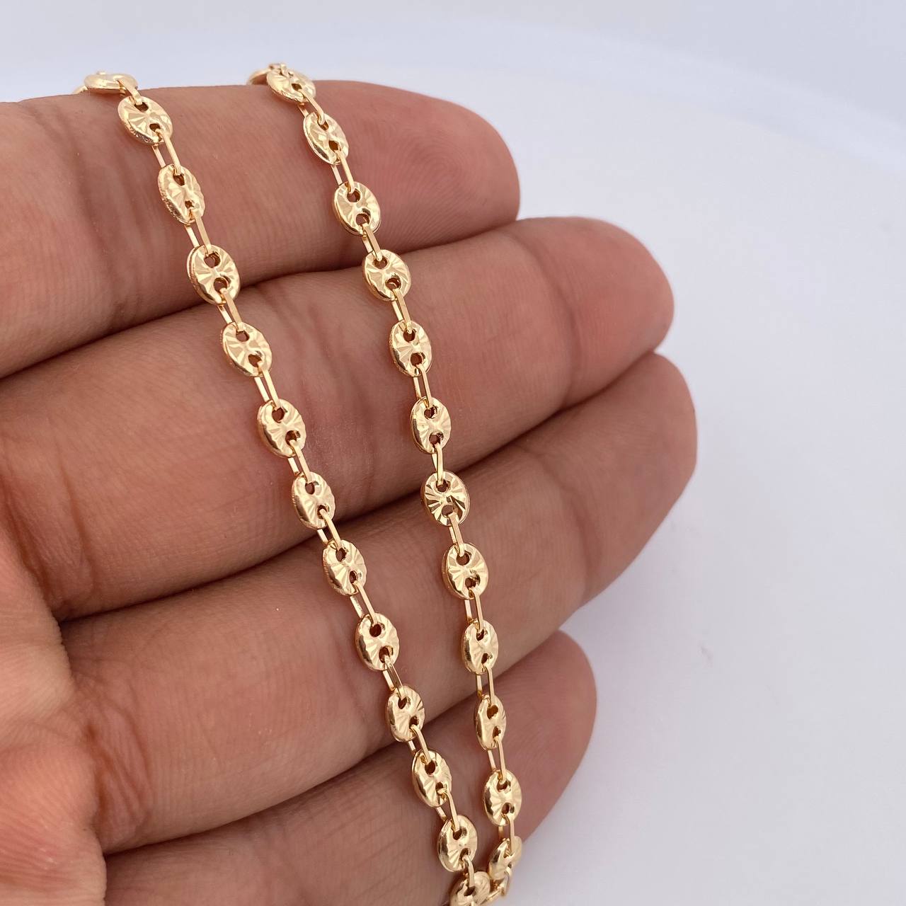GC Chain 10.5gr / 24.9in / 18K Gold &